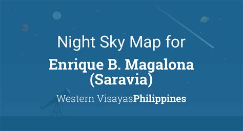 Enrique B. Magalona (Saravia) Map .
